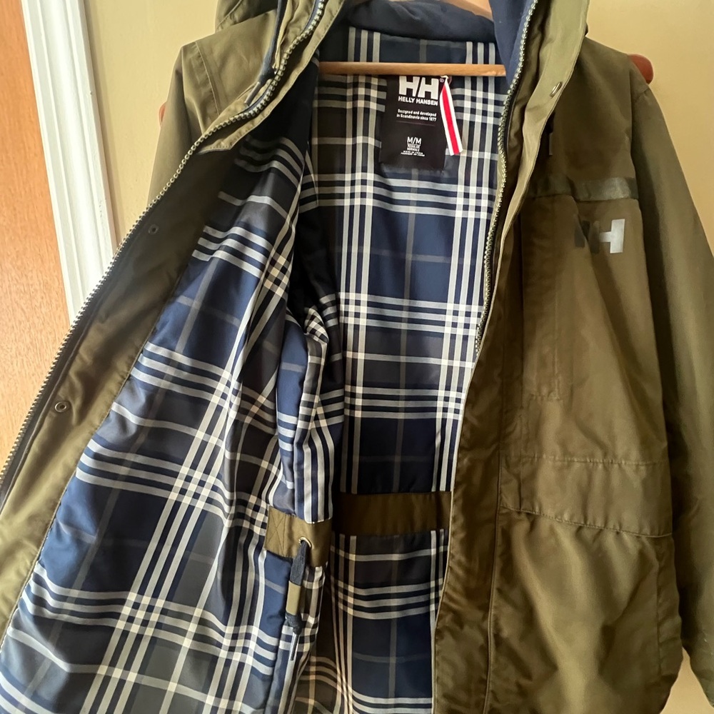 Helly Hansen Men's Olive Winter Jacket